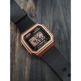 Casio General Digital Black Resin Strap Men Watch W-217HM-5AVDF-P