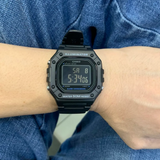 Casio General Digital Black Resin Strap Men Watch W-218H-1BVDF-P
