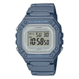 Casio General Digital Resin Strap Women Watch W-218HC-2AVDF-P