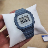 Casio General Digital Resin Strap Women Watch W-218HC-2AVDF-P
