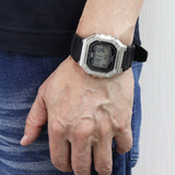 Casio General Standard Digital Black Resin Strap Men's Watch W-218HM-7AVDF
