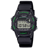 Casio General Black Resin Strap Men Watch W-220H Series