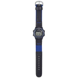 Casio General Digital Leather Cloth Strap Men Watch W-220HF-2AVDF