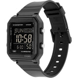Casio General Digital Black Resin Strap Unisex Watch W-221H-1BVDF-P
