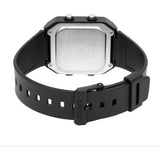 Casio General Digital Black Resin Strap Unisex Watch W-221H-1BVDF-P