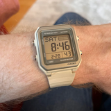 Casio General Digital White Resin Strap Unisex Watch W-221H-8AVDF-P