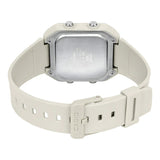 Casio General Digital White Resin Strap Unisex Watch W-221H-8AVDF-P
