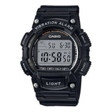 Casio Digital Black Resin Strap Men Watch W-736H-1AVDF