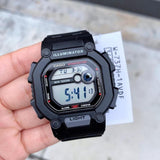 Casio General Digital Black Resin Strap Men Watch W-737H-1AVDF-P