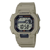 Casio General Digital White Resin Strap Unisex Watch W-737HX-5AVDF-P