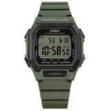 Casio General Digital Resin Strap Men's Watch W-738H Series