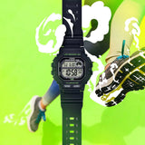 Casio General Digital Black Resin Strap Men Watch WS-1400H-1AVDF-P