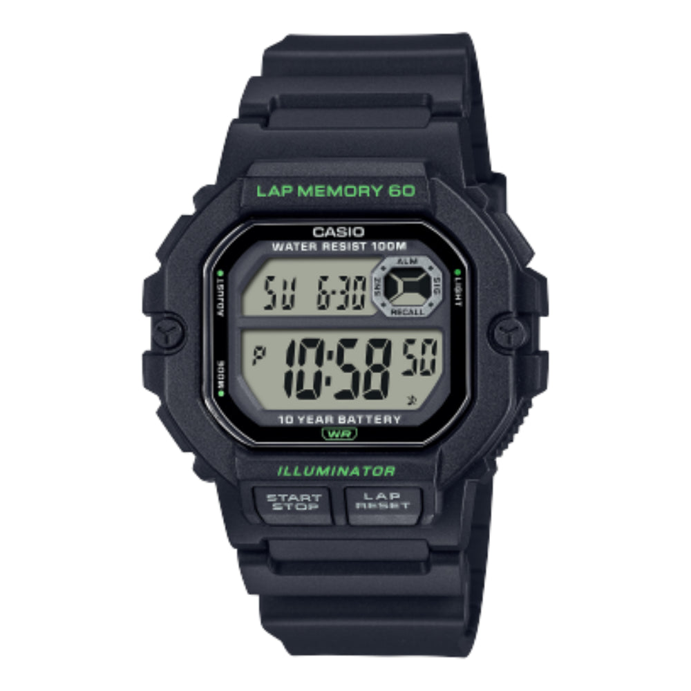 CASIO STANDARD DIGITAL RESIN WATCH WS-1400H SERIES