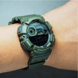 Casio General Digital Green Resin Strap Men's Watch WS-1500H-3BVDF-P