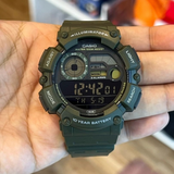 Casio General Digital Green Resin Strap Men's Watch WS-1500H-3BVDF-P