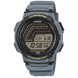 Casio General Digital Resin Strap Men's Watch - Multifunctional | WS-1800 Series