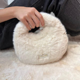 AG Collective Soft Fashionable Fluffy Shoulder Women's Handbag
