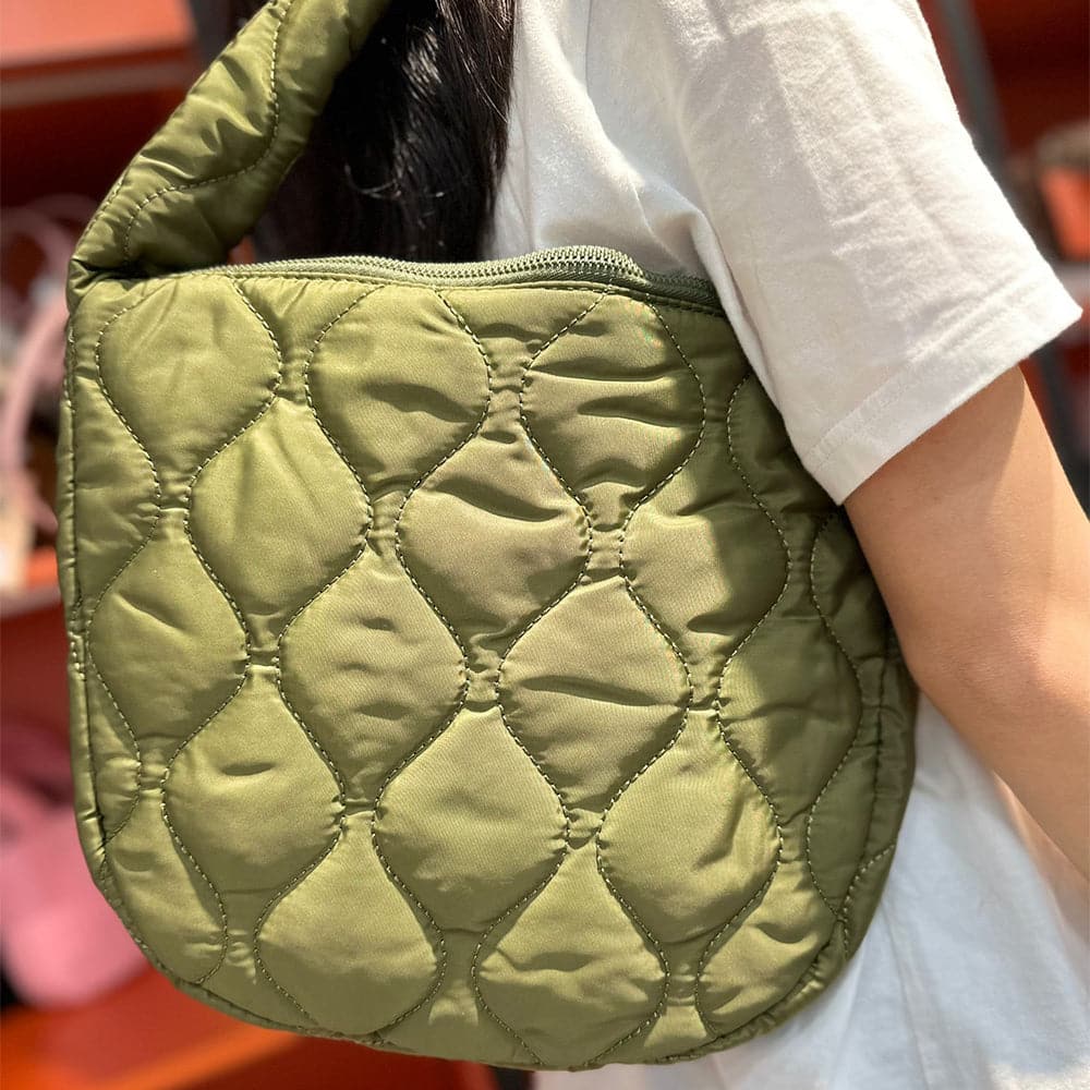AG Collective Versatile Bag Lattice Pattern Shoulder Bags Women Handbag