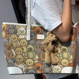 AG Collective Bear Print Shoulder Women's Bag