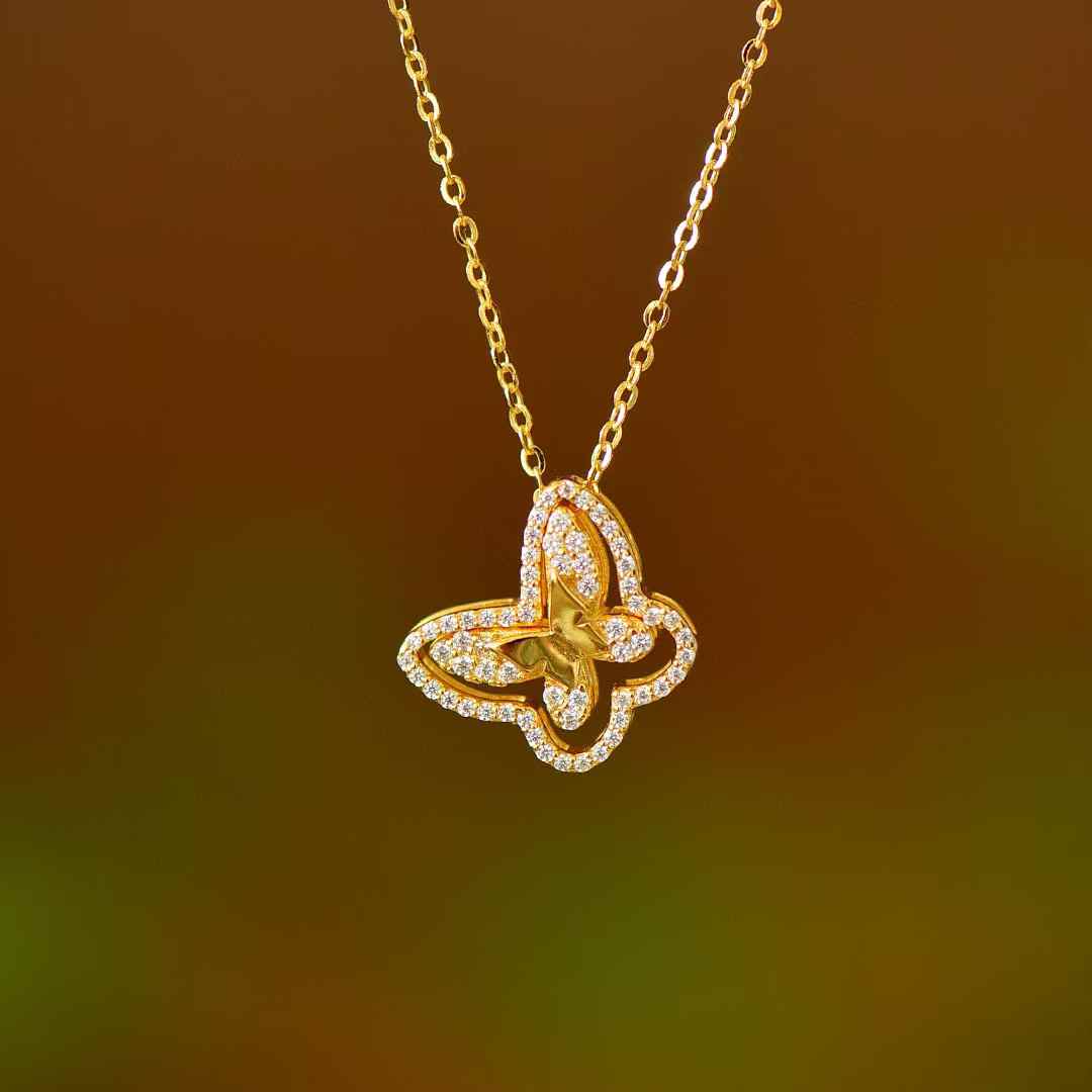 AG Collective Jewelry – Celestia Butterfly Necklace
