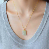 AG Collective Jewelry – Serene Radiance Jade Pendant