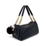 Karl Lagerfeld Paris LAFAYETTE SATCHEL WITH KARL PUFF CHARM - Black | Until June 19 Only