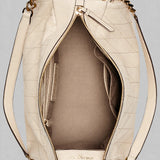 Karl Lagerfeld Paris LAFAYETTE SATCHEL WITH KARL PUFF CHARM - Brie | Until June 19 Only