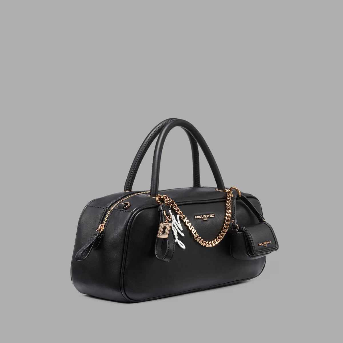 Karl Lagerfeld Paris ZAYLIA LARGE SATCHEL WITH CHAIN & MINI BAG | Until June 19 Only