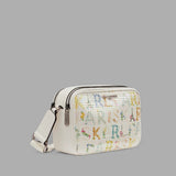 Karl Lagerfeld Paris MAYBELLE SEQUIN CROSSBODY - White | Until June 19 Only