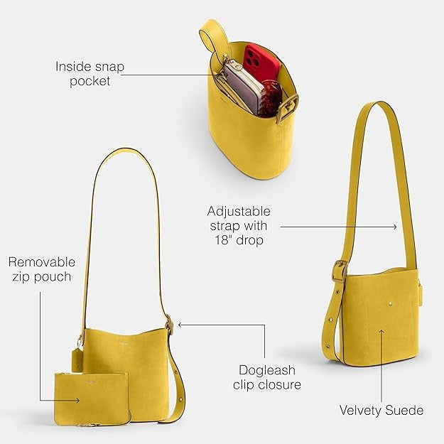 COACH Bleecker Bucket Bag 21 - Yellow | Until June 19 Only