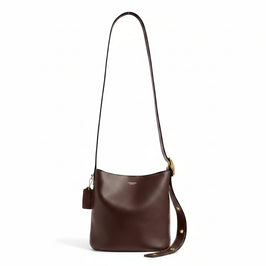 COACH Bleecker Bucket Bag 21 - Clay Suede Suede | Until June 19 Only