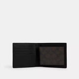 COACH Boxed 3-In-1 Wallet Gift Set In Signature Canvas - Charcoal/Black | Until June 22 Only