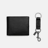 COACH Boxed 3-In-1 Wallet Gift Set In Signature Canvas - Pebbled Leather/Black | Until June 22 Only