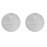 Gucci Authentic Trademark Sterling Silver Earrings | Until 20 June Only