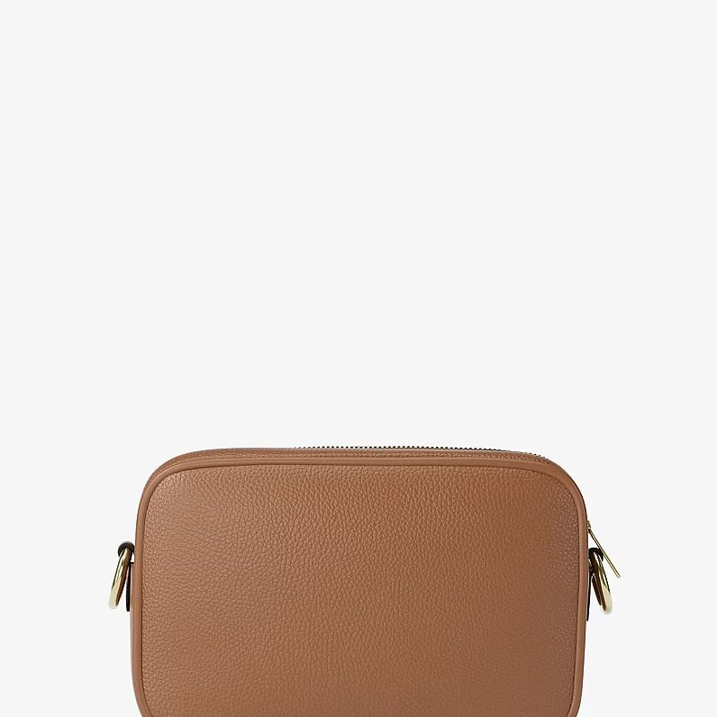Michael Kors Jet Set Large Pebbled Leather Camera Crossbody Bag - Luggage | Until June 23 Only
