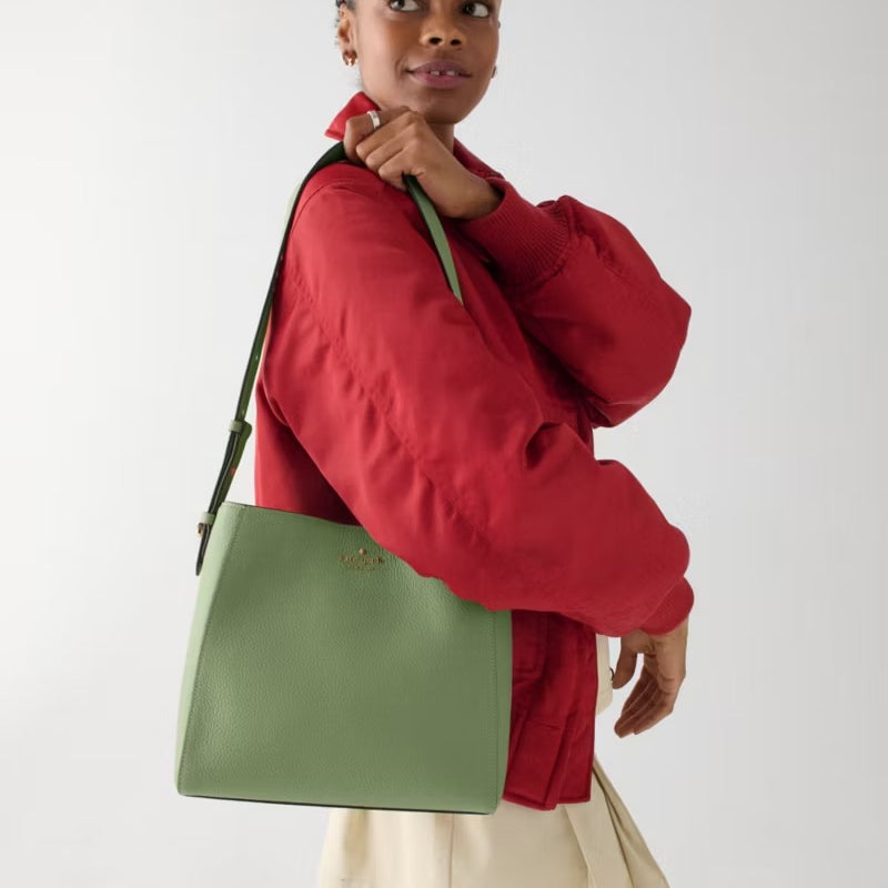 Kate Spade Juliette Medium Bucket Bag Olive Green | Until June 25 Only