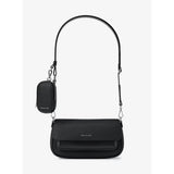 Michael Kors Jet Set Travel Small Pebbled Leather Crossbody Bag With Pouch Black | Until June 29 Only