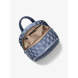 Michael Kors Rhea Medium Logo Jacquard Denim Backpack | Until June 29 Only