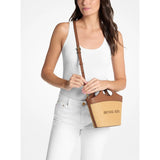 Michael Kors Tatum Medium Woven Convertible Crossbody Bag Luggage | Until June 29 Only