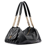 KARL LAGERFELD PARIS LAFAYETTE SATCHEL WITH KARL PUFF CHARM BLACK | Until July 27 Only