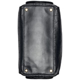 KARL LAGERFELD PARIS LAFAYETTE SATCHEL WITH KARL PUFF CHARM BLACK | Until July 27 Only
