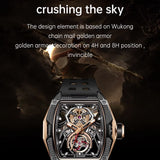 ROSDN Supersonic Sun Wukong Series Automatic Skeleton Men's Watch G2712-1-2 (Free Detailed Sun Wukong Collection Toy)