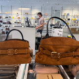 Marc Jacobs The Satchel Suede Shoulder Bag | Until Sept 18 Only