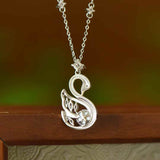 AG Collective Jewelry – Aurielle Hetian Swan Necklace
