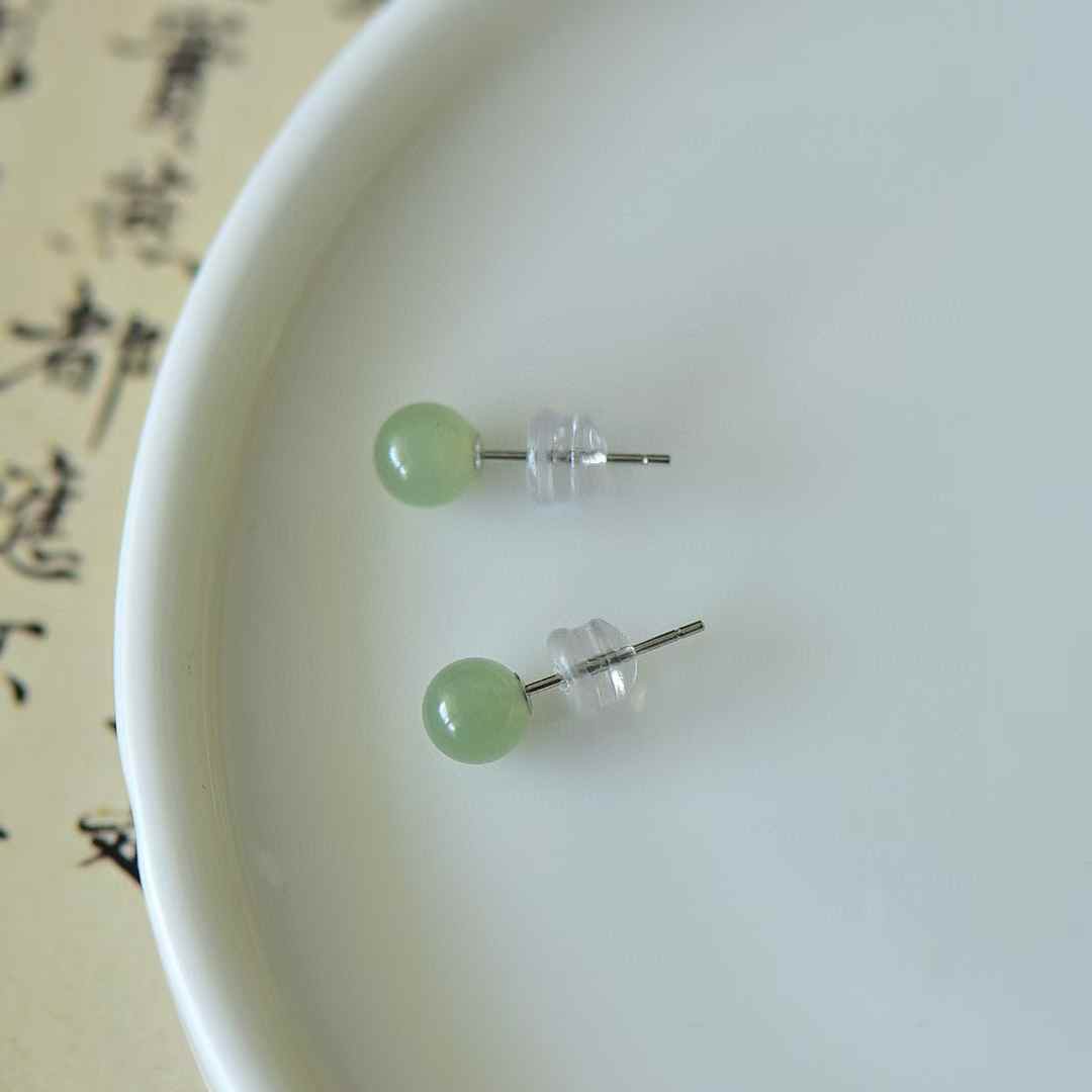 AG Collective Jewelry – Pure Harmony Jade Studs