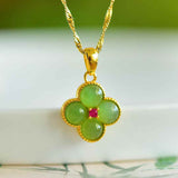 AG Collective Jewelry – Imperial Blossom Hetian Pendant