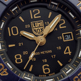 Luminox Foundation 'Back To The Blue' Series Blue Rubber Strap Men's Watch LM3255.CB.NSF