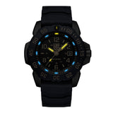 Luminox Foundation 'Back To The Blue' Series Blue Rubber Strap Men's Watch LM3255.CB.NSF
