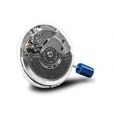 Vostok Europe Expedition Blue Dial Leather Strap Men Watch YN55-595A638-L