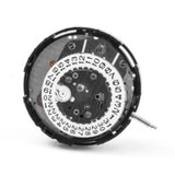 Vostok Europe White Dial Black Leather Strap Men Watch YN85-560A684-B